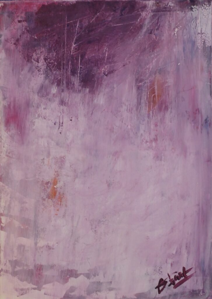 Acryl auf Leinwand 50x70, 280,- Euro